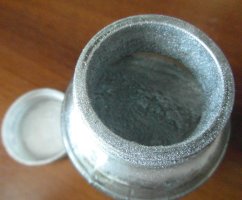 Разведение порошка серебрянки для покраски металла